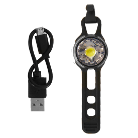 BrightSpot USB LED Light, Black, Front